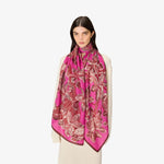 Load image into Gallery viewer, Arboris Scarf in Fuchsia
