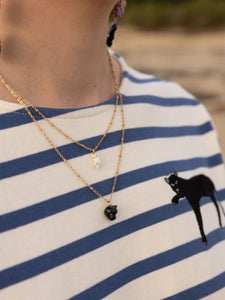 Black Panther Head Necklace