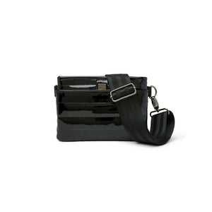 Bum Bag Crossbody in Black Mirror