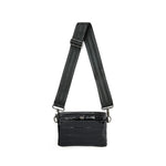 Load image into Gallery viewer, Bum Bag Crossbody in Black Mirror
