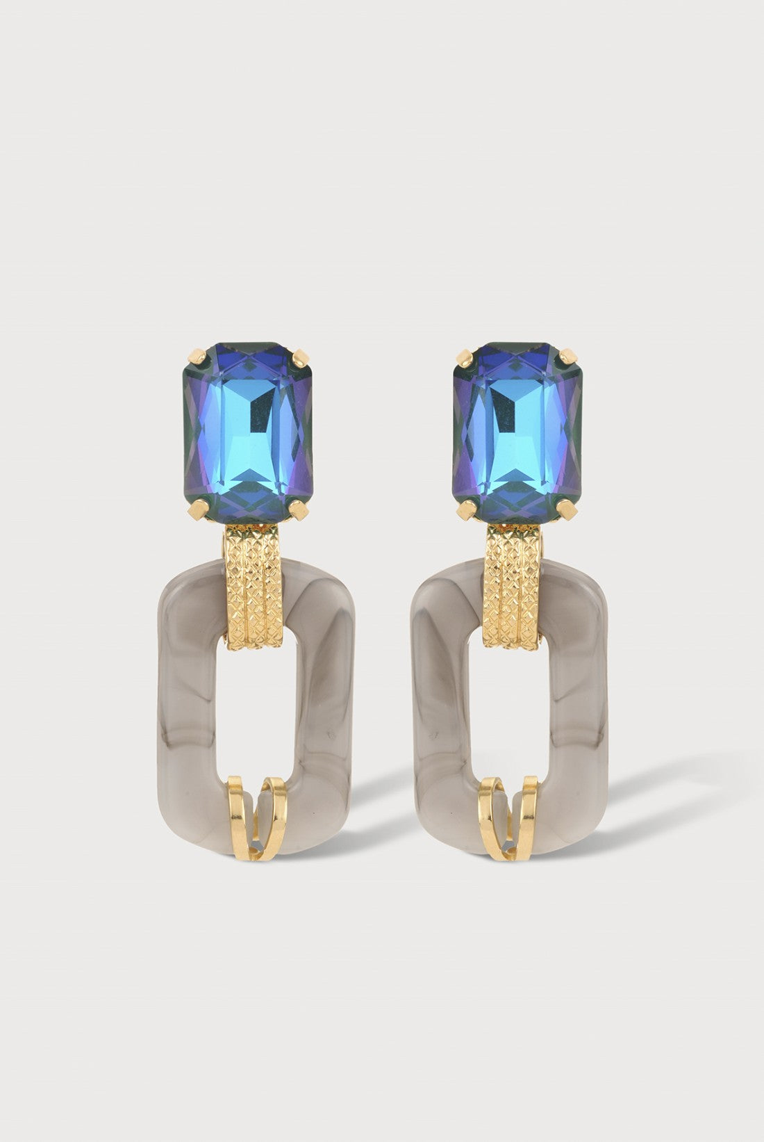 Alysse Post Earrings in Royal