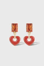 Load image into Gallery viewer, Lover Post Earrings in Rouge
