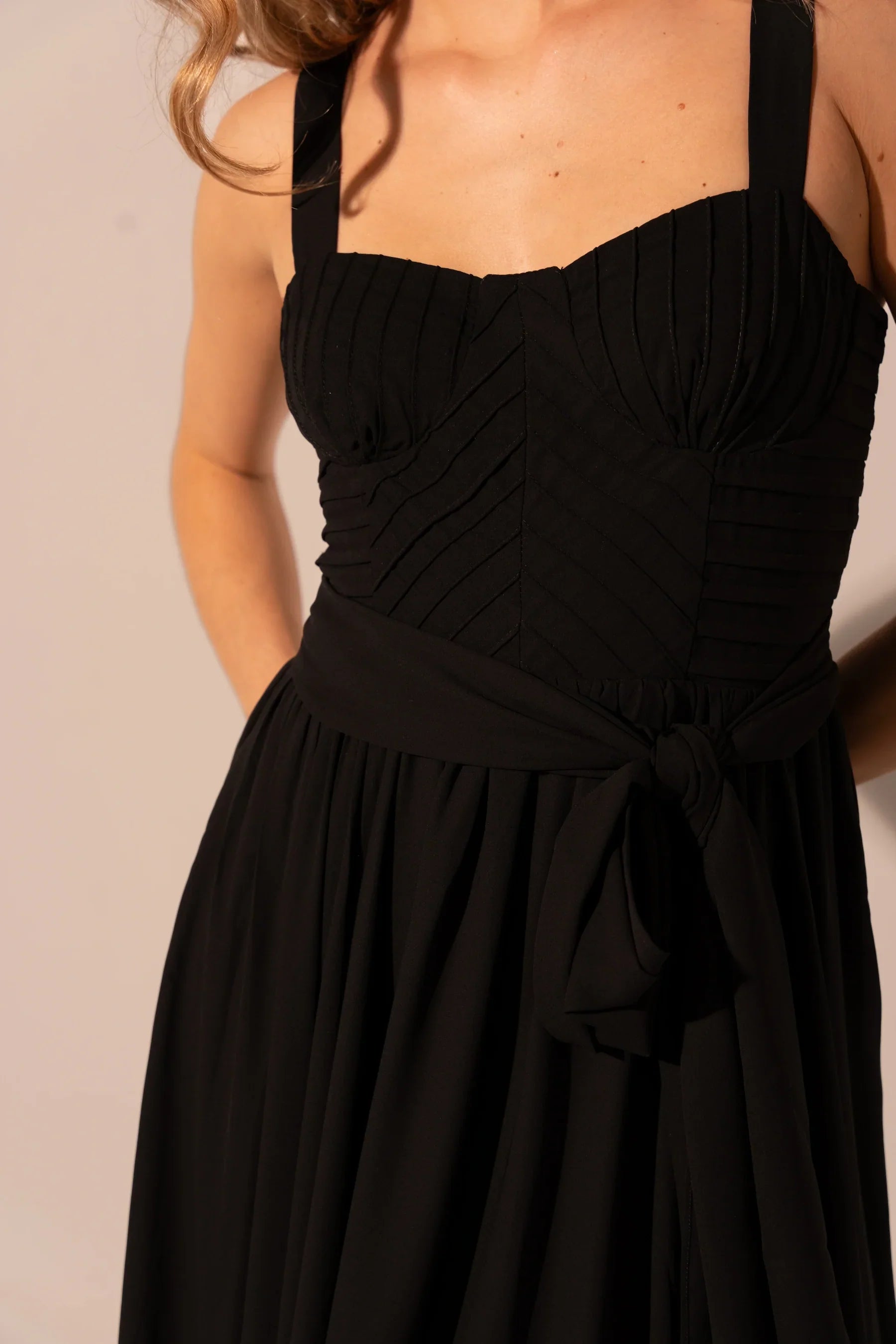 Claudette Maxi Gown in Black