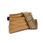 Load image into Gallery viewer, Bum Bag Crossbody in Camel Patent
