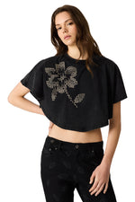 Load image into Gallery viewer, Callum Knit Top with Floral Embroidery
