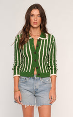 Load image into Gallery viewer, Corrie Cardigan in Grass
