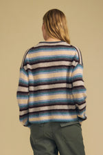 Load image into Gallery viewer, Mae Striped Cashmere Sweater in Multi
