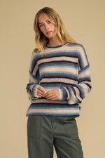 Load image into Gallery viewer, Mae Striped Cashmere Sweater in Multi
