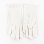 Load image into Gallery viewer, Pearl Embellished Gloves in Ivory
