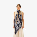 Load image into Gallery viewer, Octopus Scarf in Navy
