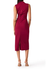 Load image into Gallery viewer, Mo Dress in Beet Red

