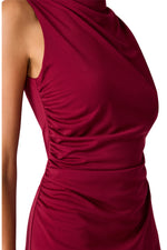 Load image into Gallery viewer, Mo Dress in Beet Red
