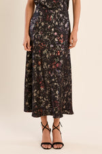 Load image into Gallery viewer, Night Floral Maxi in Black
