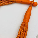Load image into Gallery viewer, Solid 8-Strand Rope Necklace in Orange
