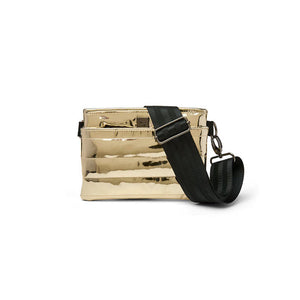 Bum Bag Crossbody in Gold Mirror