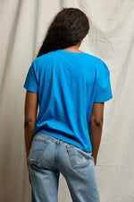 Load image into Gallery viewer, Harley Boxy Crew Tee in Cobalt
