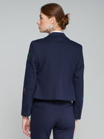 Load image into Gallery viewer, Kimmy Jacket in Navy Punto
