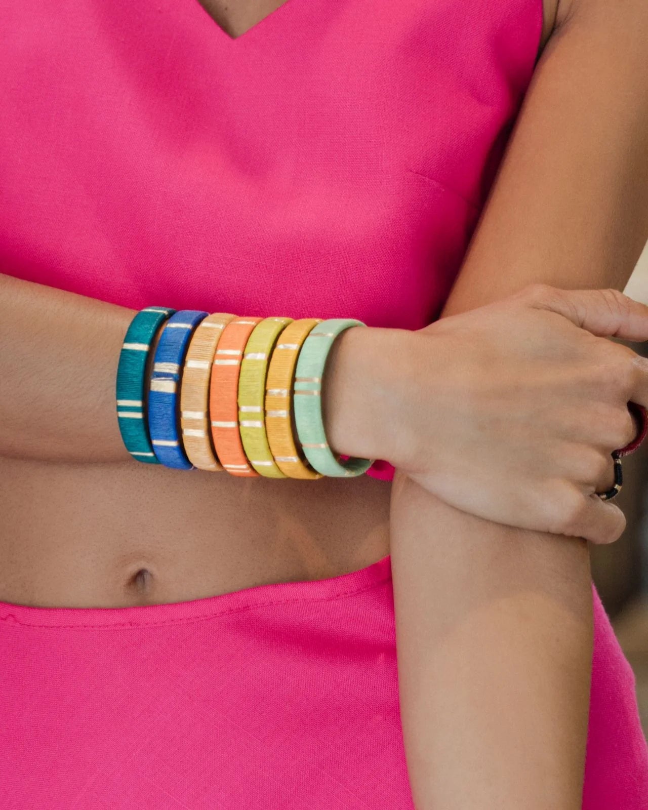 Juaca Bracelet in Lime