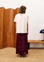 Load image into Gallery viewer, Hebert Skirt in Bordeaux
