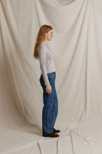 Load image into Gallery viewer, Lisa Long Sleeve in Cloudy Grey
