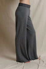 Load image into Gallery viewer, Marley Reverse Fleece Pant in Dark Heather Grey
