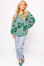 Load image into Gallery viewer, Lake House Sweatshirt in Moss
