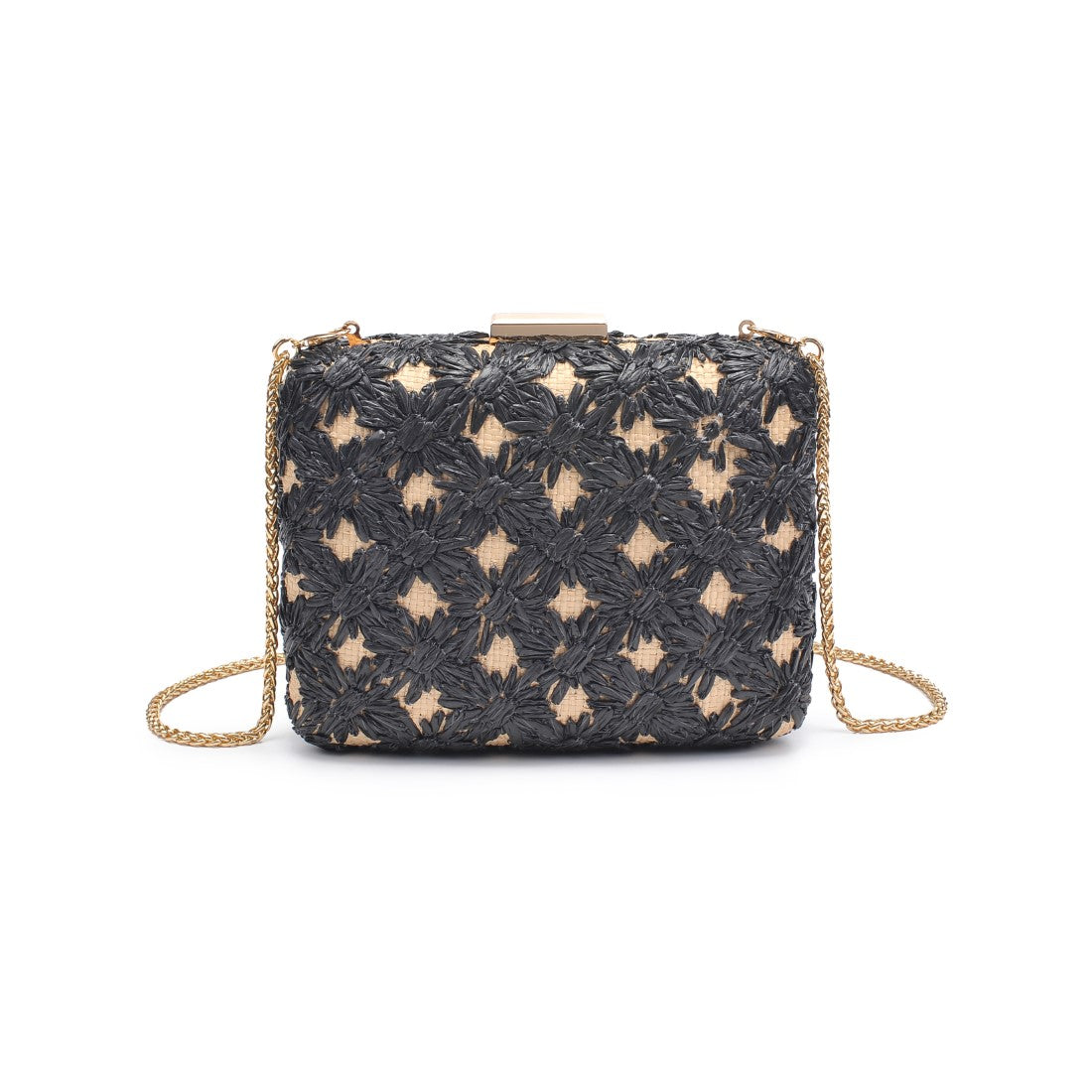 Samantha Evening Bag in Black Natural