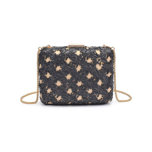 Samantha Evening Bag in Black Natural