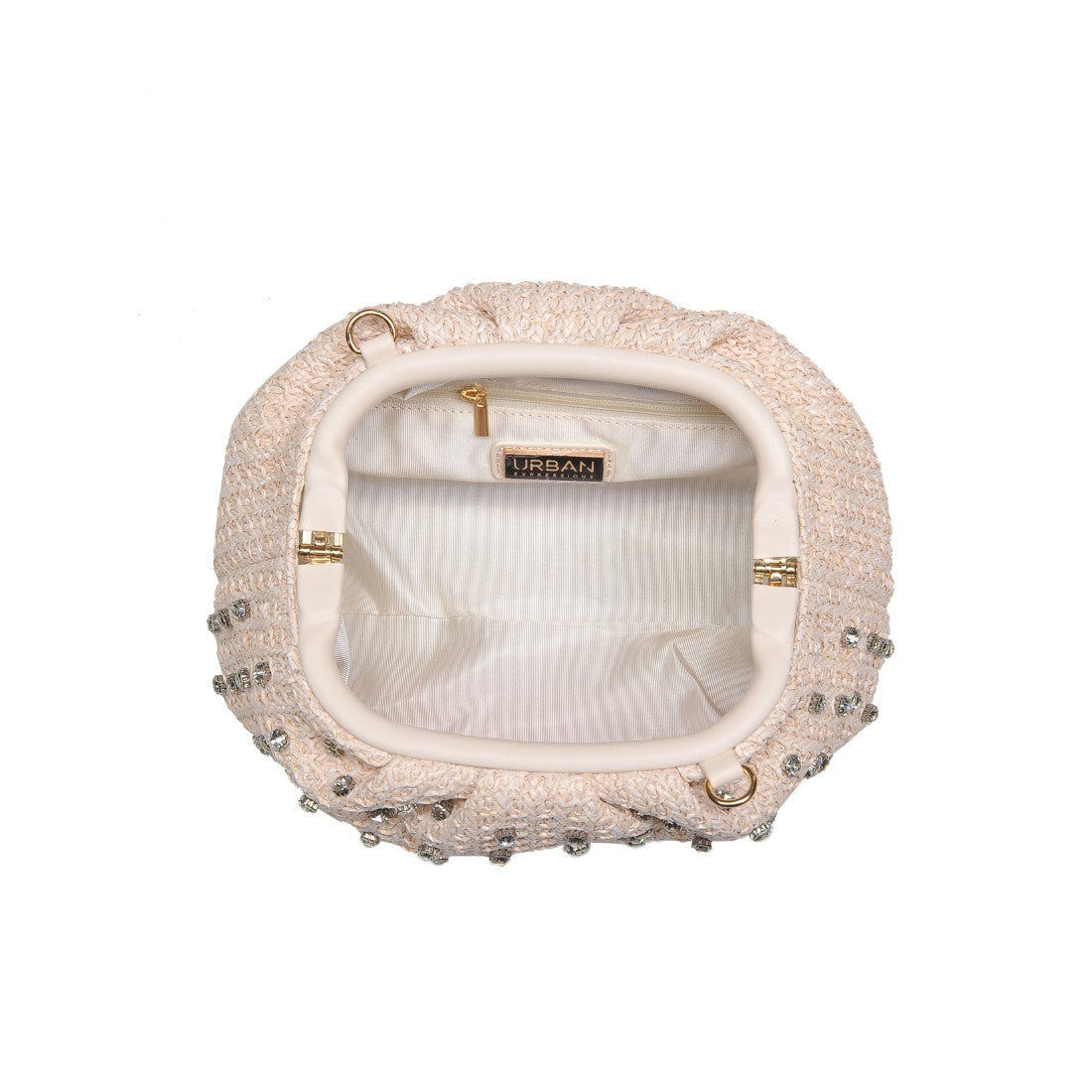 Mika Clutch in Ivory
