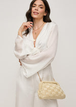 Load image into Gallery viewer, Annie Clutch in Cream
