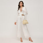 Load image into Gallery viewer, Annie Clutch in Cream
