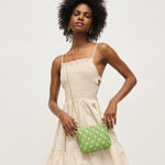 Load image into Gallery viewer, Samantha Evening Bag in Green Natural
