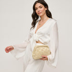 Load image into Gallery viewer, Annie Clutch in Cream
