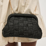 Load image into Gallery viewer, Annie Clutch in Black
