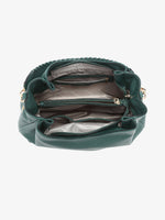 Load image into Gallery viewer, Grace Vegan Whipstitch Tote in Black
