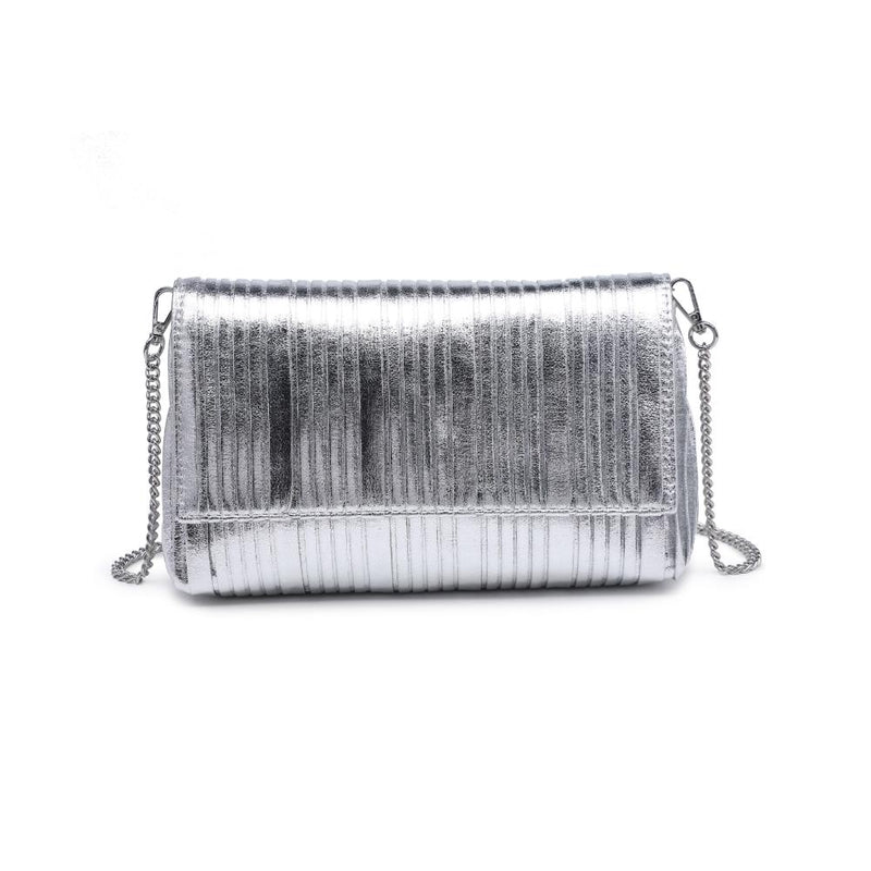 Esmeralda Clutch in Silver