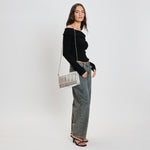 Load image into Gallery viewer, Esmeralda Clutch in Silver
