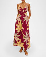 Load image into Gallery viewer, Palm Dress in Red Palma

