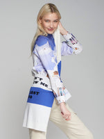 Load image into Gallery viewer, Nadine Blouse in Ski Print
