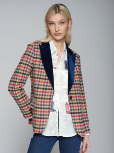 Heather Blazer in Mixto Lana