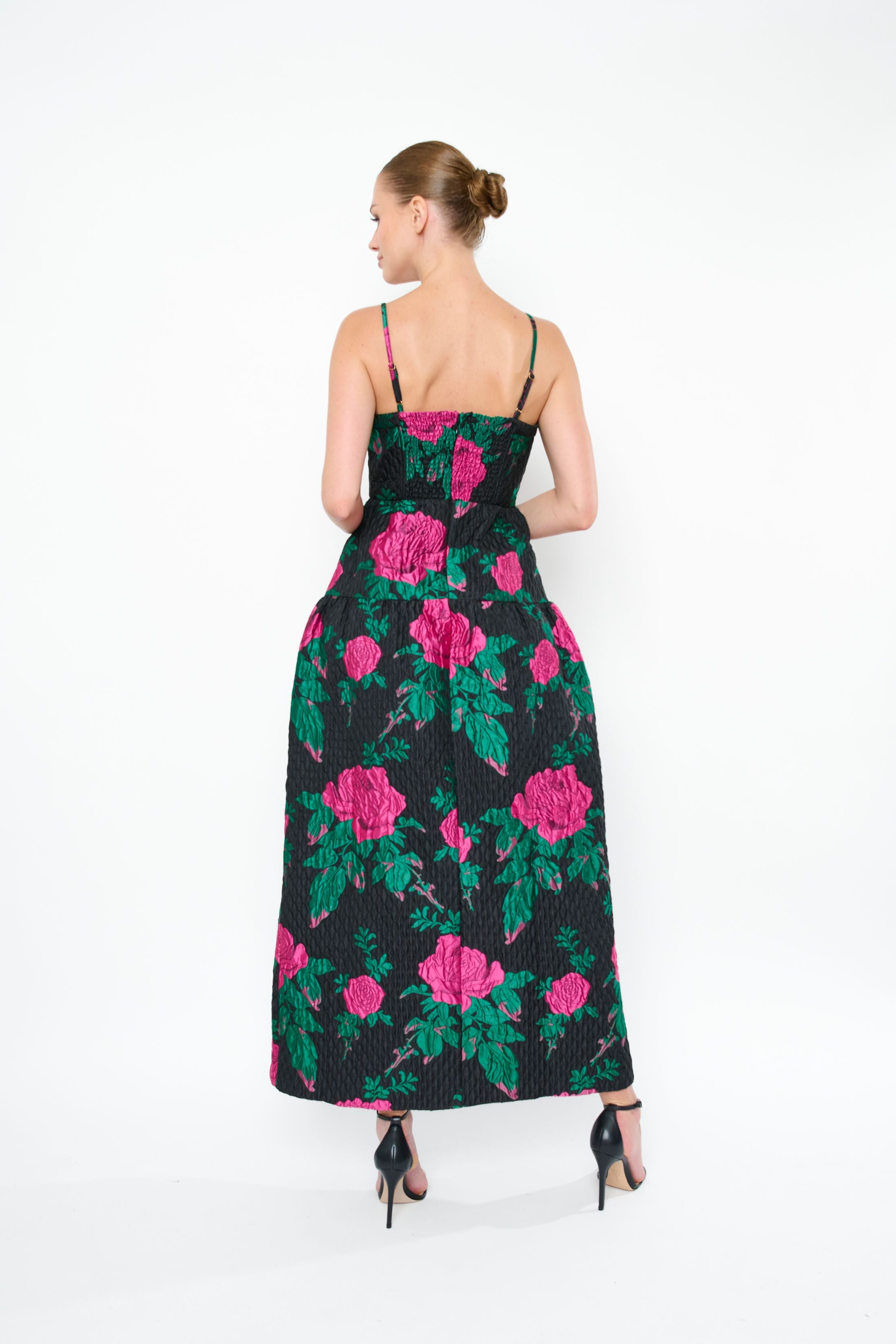 Naia Gown in Pink Rose