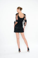 Load image into Gallery viewer, Yani Dress in Black
