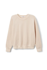 Palmer Beach Fleece Crew Neck Sweatshirt in Sugar