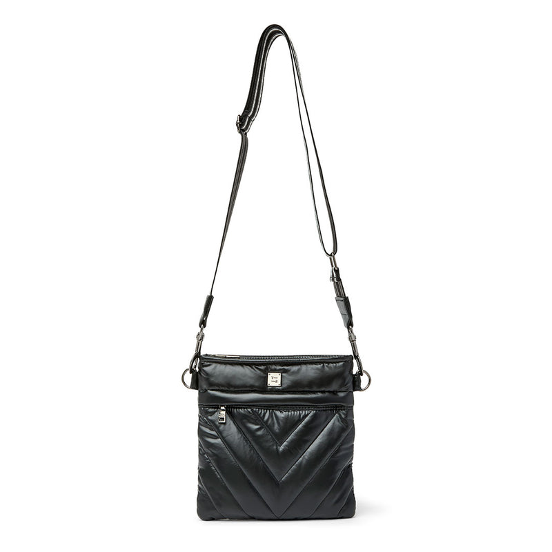 Sidewalk Crossbody Bag in Pearl Black