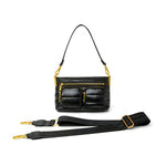 Load image into Gallery viewer, Double Trouble Bag in Pearl Black
