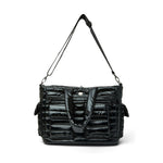 Load image into Gallery viewer, Two Faced Reversible Tote in Pearl Black
