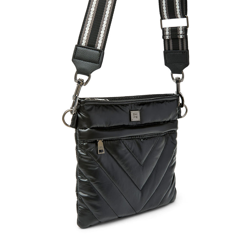Sidewalk Crossbody Bag in Pearl Black