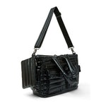 Load image into Gallery viewer, Two Faced Reversible Tote in Pearl Black
