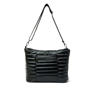 Two Faced Reversible Tote in Pearl Black