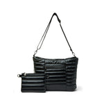 Load image into Gallery viewer, Two Faced Reversible Tote in Pearl Black
